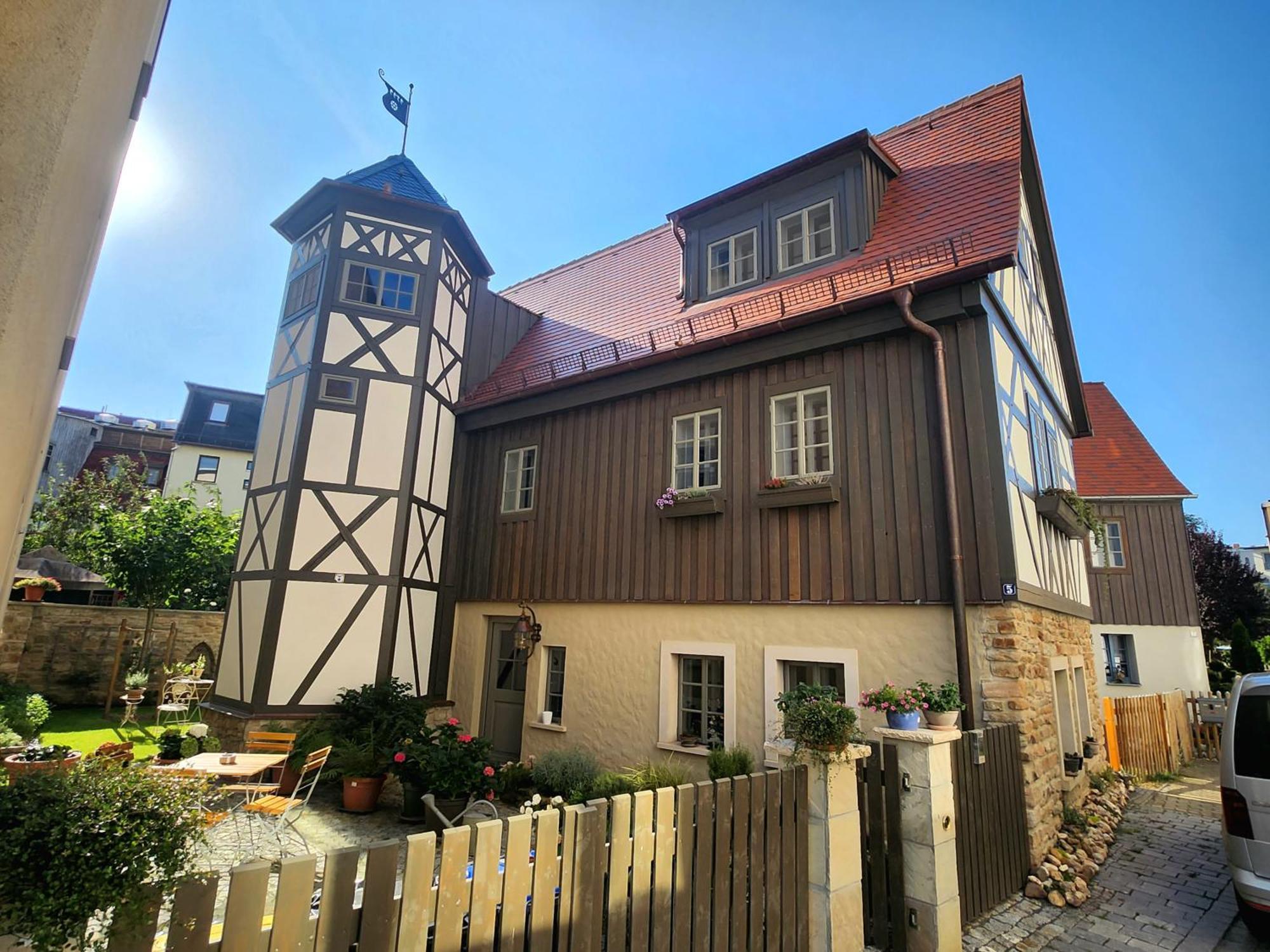 Aussergewoehnliches, Historisches, Spaetgotisches Wohnhaus Von 1519, Gries 5 Gera Exterior foto